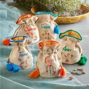 Sundance Star Sign Jewelry Pouch Cancer